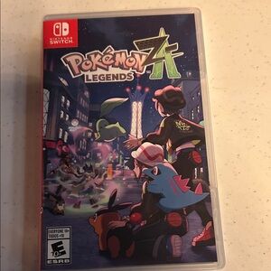 Nintendo Pokémon Legends Switch Game - Blue & Green Artwork
